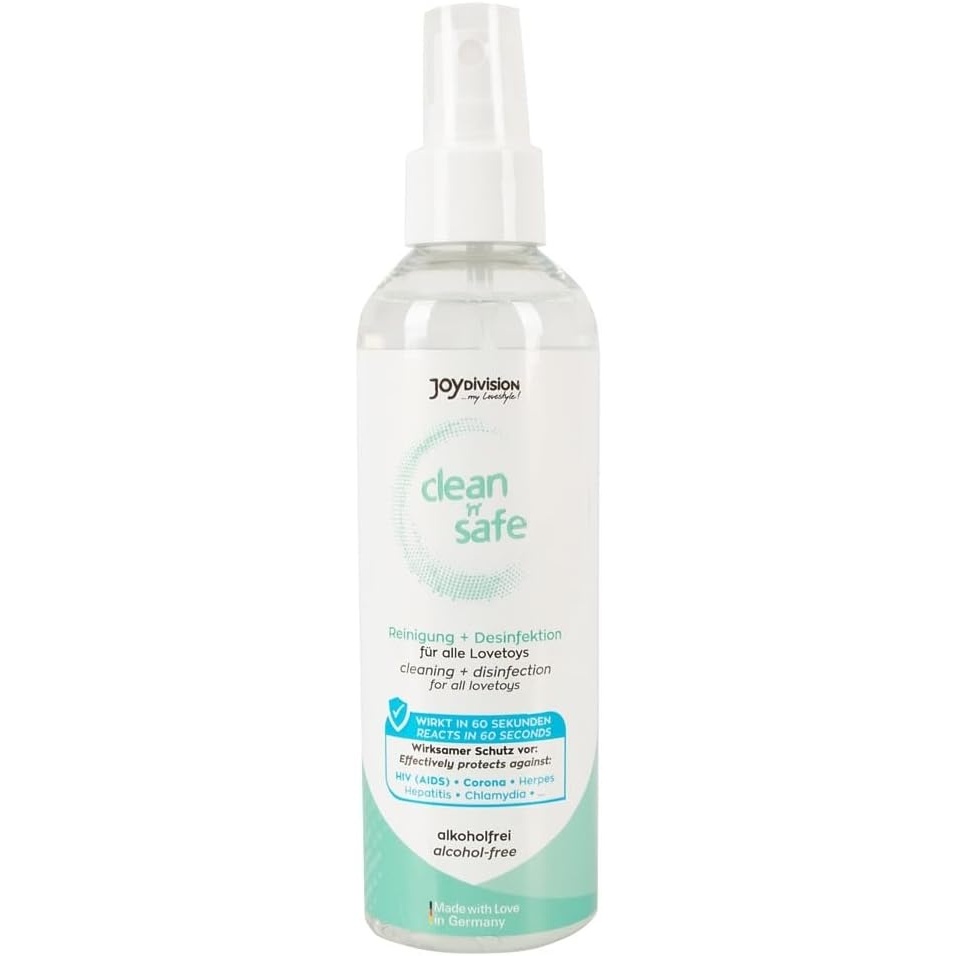 image:imageJOYDIVISION CleannSafe 200 ml Reinigungs Pflege Desinfektionsmittel amp Toycleaner200 ml 1er Pack